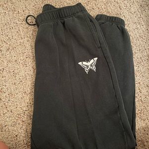 green pacsun sweatpants